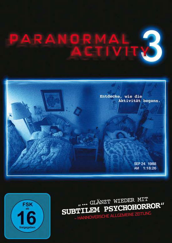 Cover for Chloe... Christopher Nicholas Smith · Paranormal Activity 3 (DVD) (2012)