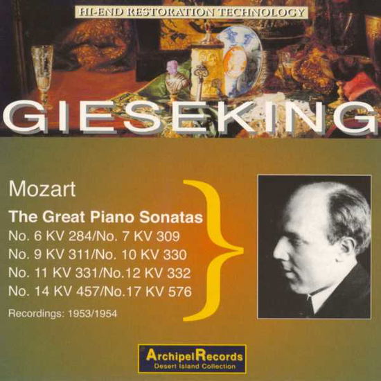 Cover for Mozart / Gieseking · Klaviersonaten 6 7 910 (CD) (2012)