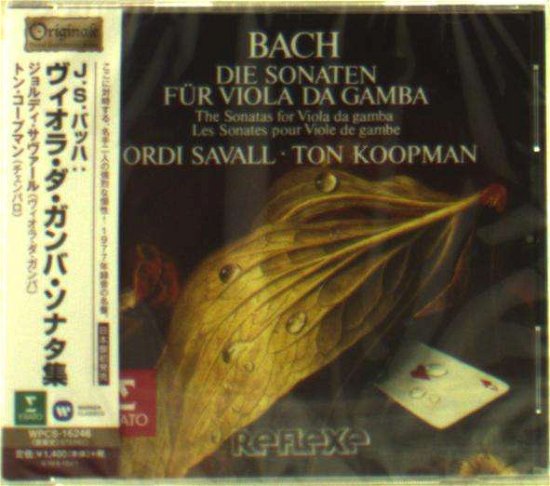 Cover for Jordi Savall · Johann Sebastian Bach - Die Sonaten Fur Viola Da (CD) (2016)