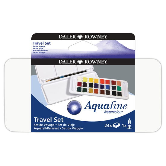 Cover for Daler-rowney · Aquafine Travel Set 24 Half Pans (306031) (Zabawki)