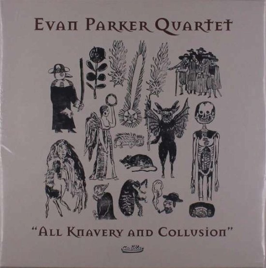 Cover for Evan Quartet Parker · All Knavery &amp; Collusion (LP) (2021)