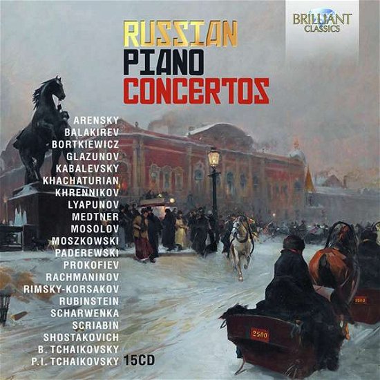Russian Piano Concertos / Various - Russian Piano Concertos / Various - Musik - Brilliant Classics - 5028421955209 - 27. april 2018
