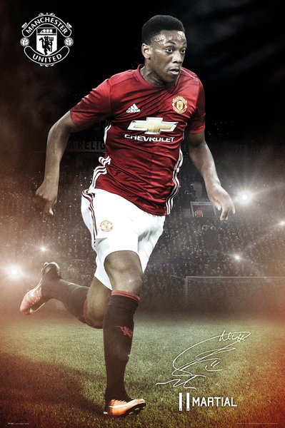 Cover for Manchester United · Manchester United - Martial 16/17 (poster Maxi 61x915 Cm) (MERCH)