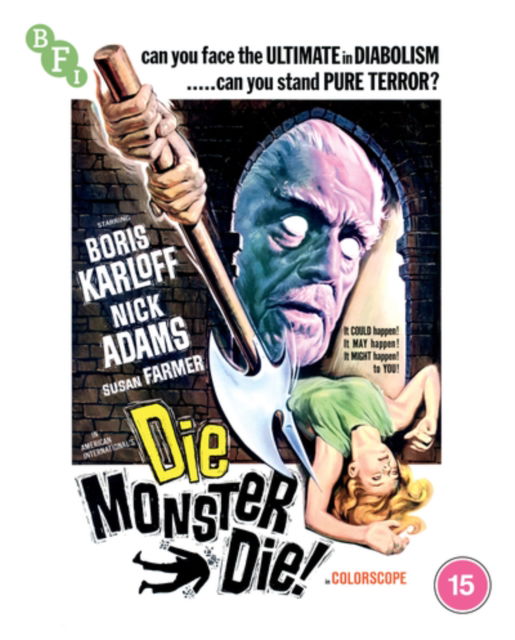 Cover for Daniel Haller · Die. Monster. Die! (Blu-ray) (2024)