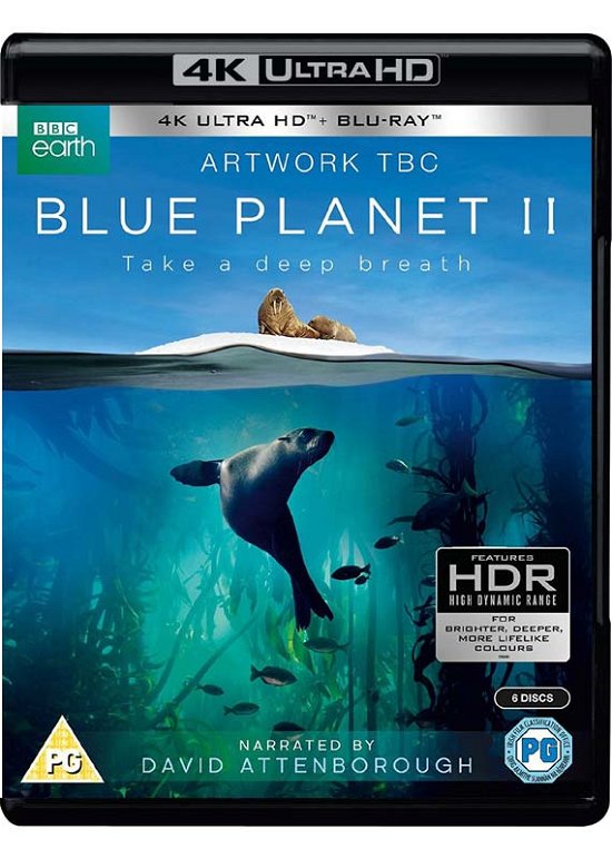 Cover for Blue Planet II (4K UHD + Blu-ray) (2018)