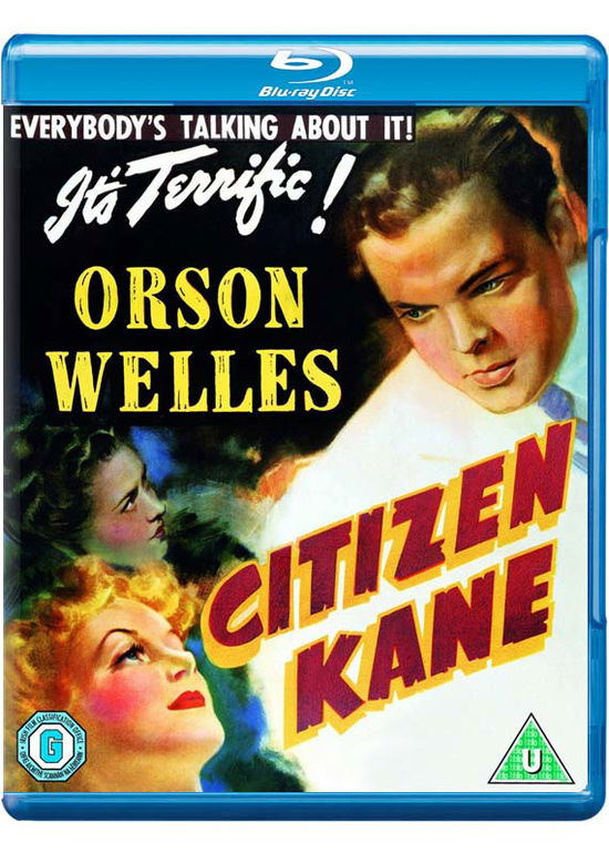 Cover for Citizen Kane (Blu-ray) (2016)