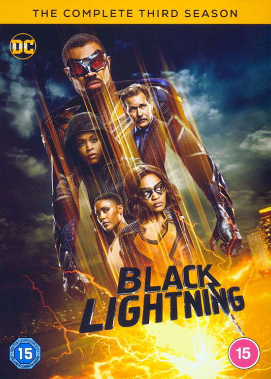 DC Black Lightning Season 3 - Black Lightning S3 Dvds - Film - Warner Bros - 5051892230209 - 29. mars 2021