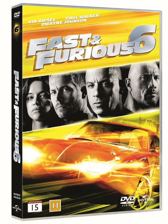 Cover for Fast and the Furious 6, the (Rwk 2015) (DVD) (2015)