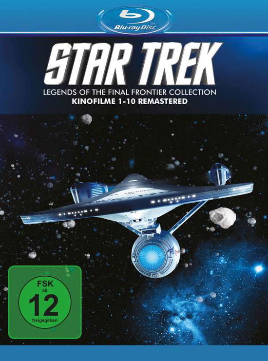 Cover for William Shatner,leonard Nimoy,deforest Kelley · Star Trek I-x Box-remastered (Blu-ray) (2018)