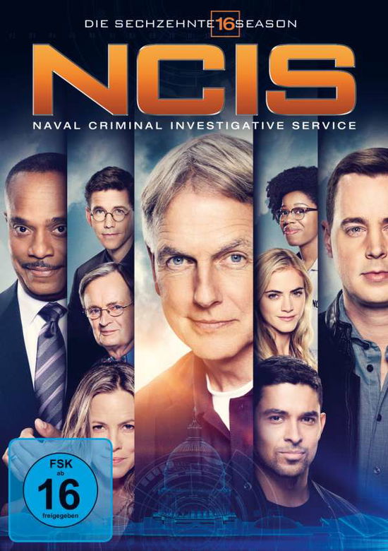 Cover for Mark Harmon,sean Murray,willmer Valderrama · Navy Cis - Season 16 (DVD) (2020)