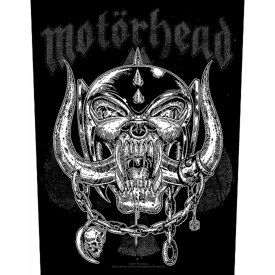 Motorhead Back Patch: Etched Iron - Motörhead - Merchandise -  - 5056365711209 - 