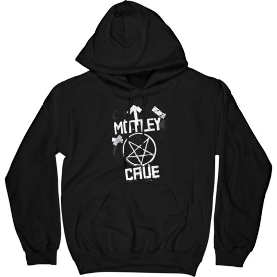 Cover for Mötley Crüe · Motley Crue Unisex Pullover Hoodie: Roadcase (Hoodie) [size L]