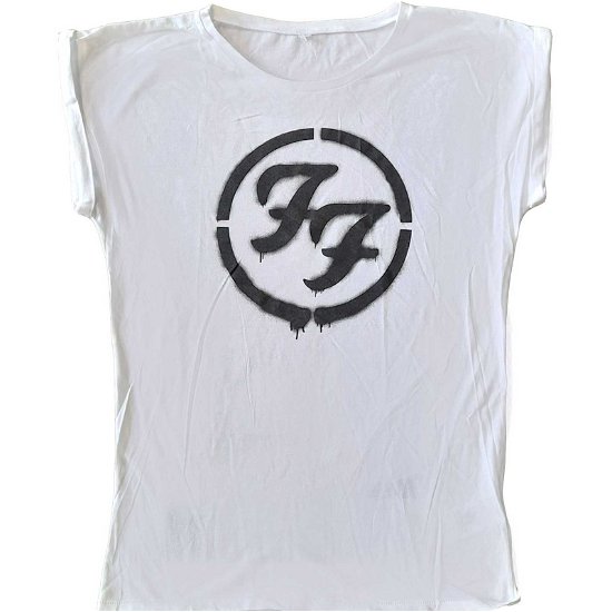 Foo Fighters Ladies T-Shirt: Rock's Not Dead (Ex-Tour) - Foo Fighters - Koopwaar -  - 5056561067209 - 