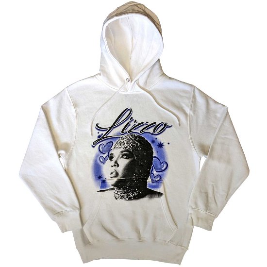 Cover for Lizzo · Lizzo Unisex Pullover Hoodie: Special Hearts Airbrush (Hoodie) [size S]