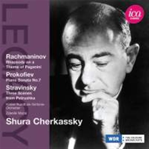 Cover for Rachmaninoff / Cherkassky / Krso / Macal · Piano Sonata 7 / Three Scenes from Petrushka (CD) (2011)