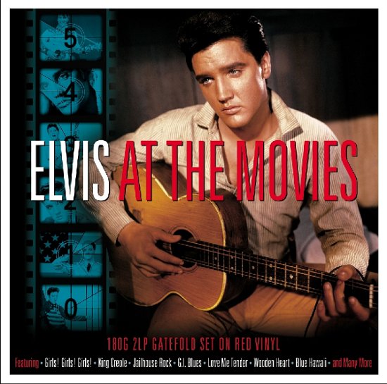 Cover for Elvis Presley · At The Movies (Red Vinyl) (LP) (2015)
