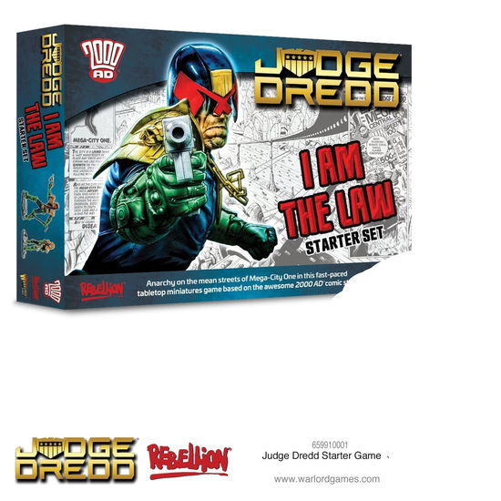 Cover for Warlord Games Ltd · Dredd Starter I Am the Law (MERCH)