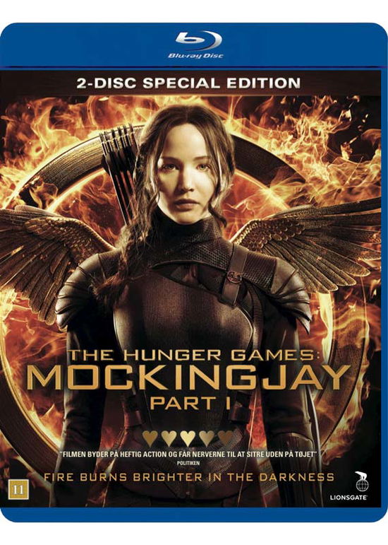 Cover for The Hunger Games · Mocking Jay - Part 1 (Blu-Ray) (2015)