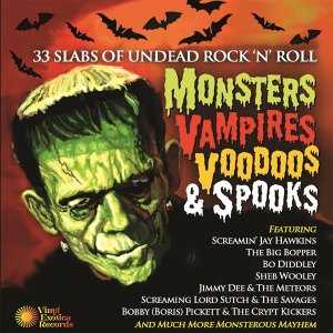 Cover for Monsters, Vampires, Voodoos &amp; Spooks (LP) [RSD 2023 Color edition] (2023)
