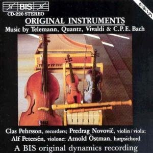 Original Instruments - Clas Pehrson - Musiikki - Bis - 7318590002209 - sunnuntai 16. huhtikuuta 1995