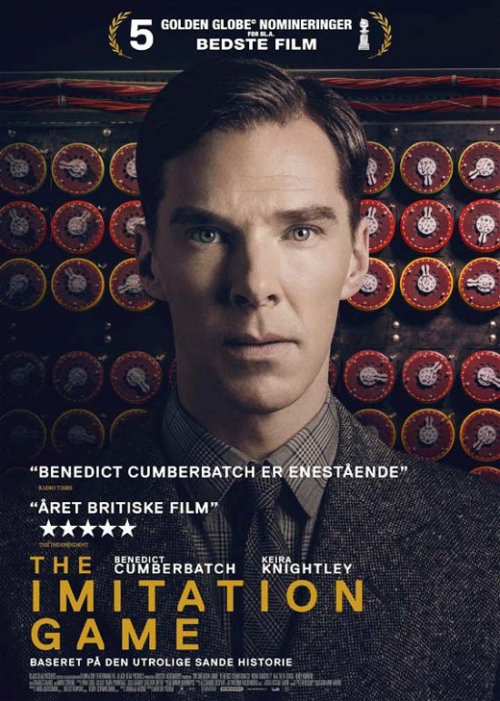 Cover for Benedict Cumberbatch / Keira Knightley · The Imitation Game (DVD) (2015)
