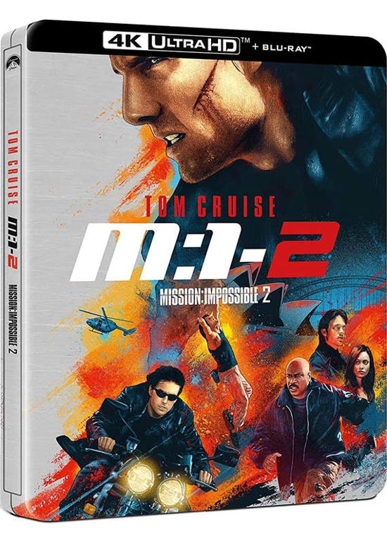 Cover for Mission Impossible 2 Uhd Steelbook (4K Ultra HD) [Steelbook edition] (2023)