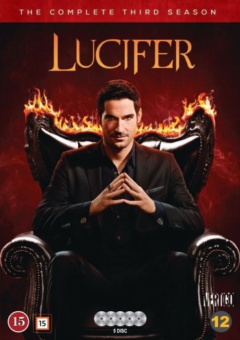 Cover for Lucifer · Lucifer - The Complete Third Season (DVD) (2018)