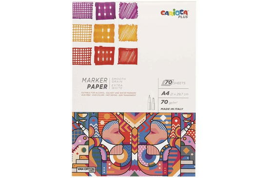 Cover for Carioca Plus · Marker Pad 70g, A4, 70 Pages (809320) (Toys)