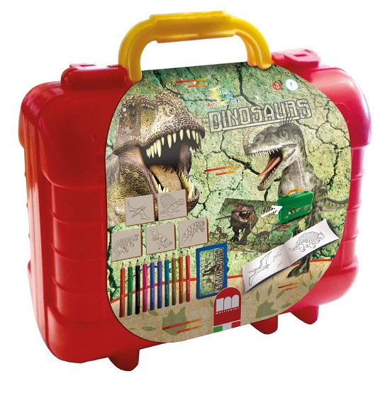 Schrijfset koffer Dinosaurs: 81-delig (42220) - N/a - Merchandise - Multiprint - 8009233422209 - 