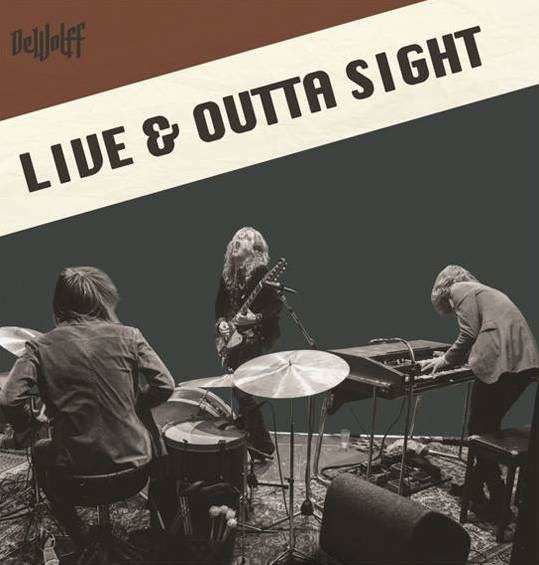 Cover for Dewolff · Live &amp; Outta Sight (LP) [Coloured edition] (2019)