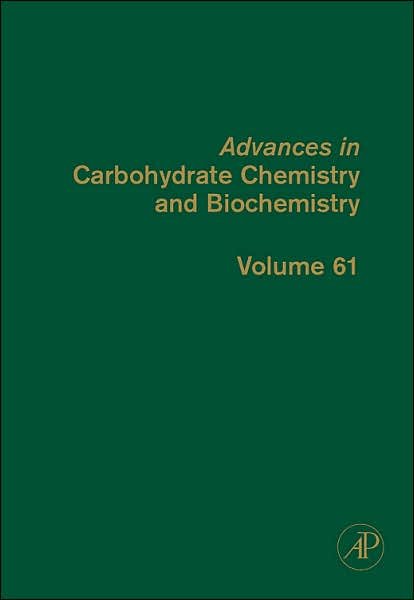 Cover for Derek Horton · Advances in Carbohydrate Chemistry and Biochemistry (Hardcover Book) (2007)