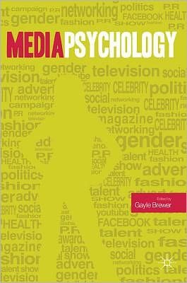 Cover for Gayle Brewer · Media Psychology (Book) (2011)