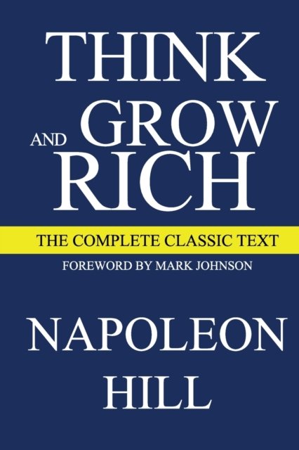 Cover for Napoleon Hill · Think and Grow Rich (Paperback Bog) [Deluxe edition] (2023)