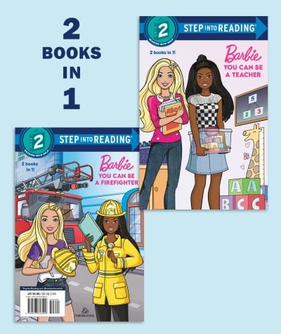 Cover for Random House · You Can Be a Teacher / You Can Be a Firefighter (Barbie) (Buch) (2023)