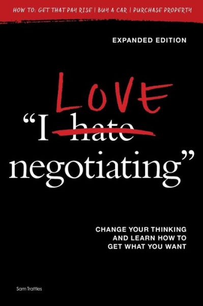 Cover for Sam Trattles · I Love Negotiating (Paperback Book) (2019)