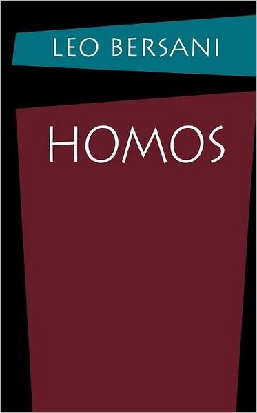 Cover for Leo Bersani · Homos (Paperback Book) [New edition] (1996)