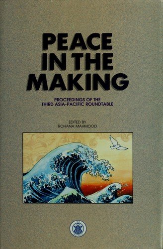 Cover for Mahmood · Peace in the Making (Paperback Book) (1991)