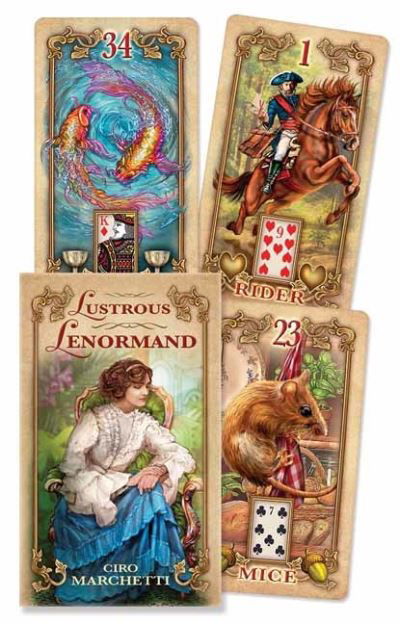 Lustrous Lenormand - Ciro Marchetti - Bücher - Llewellyn Publications,U.S. - 9780738773209 - 8. November 2022