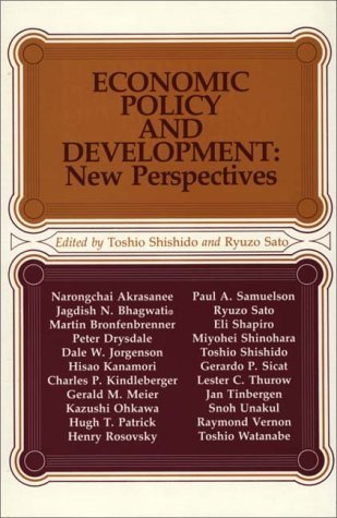 Cover for Ryuzo Sato · Economic Policy and Development: New Perspectives (Hardcover Book) (1985)