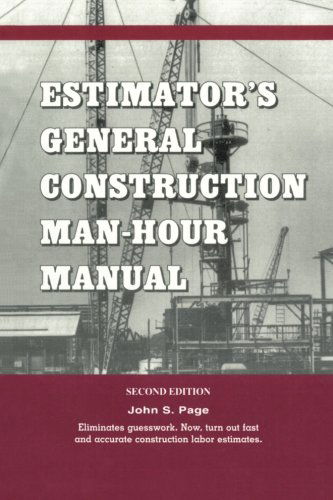 Cover for John S. Page · Estimator's General Construction Manhour Manual (Paperback Book) (1977)