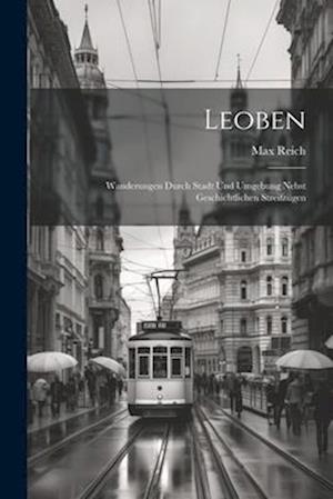 Cover for Max Reich · Leoben (Book) (2023)