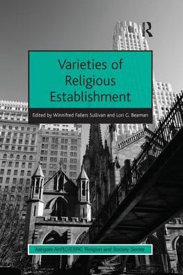 Cover for Lori G. Beaman · Varieties of Religious Establishment - AHRC / ESRC Religion and Society Series (Paperback Book) (2016)