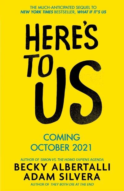 Cover for Adam Silvera · Here's To Us (Paperback Book) (2021)