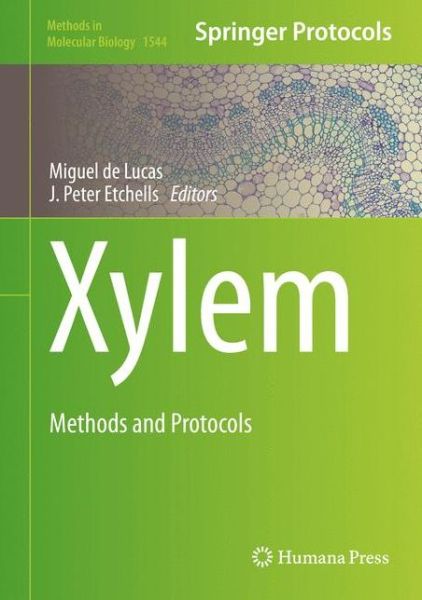 Xylem: Methods and Protocols - Methods in Molecular Biology - - Books - Humana Press Inc. - 9781493967209 - January 4, 2017