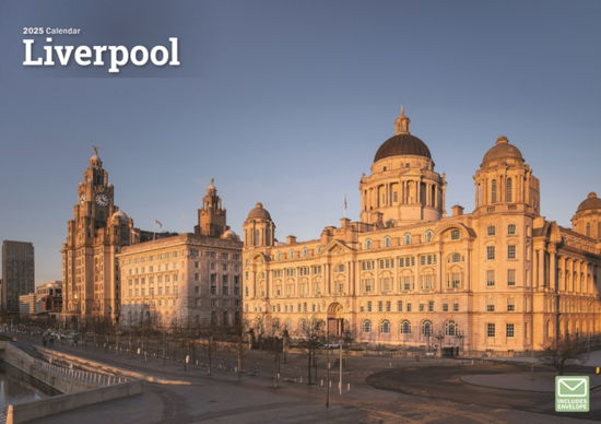 Cover for Carousel Calendars · Liverpool A4  Calendar 2025 (Paperback Book) (2024)