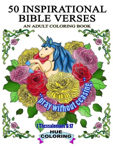 Cover for Hue Coloring · 50 Inspirational Bible Verses (Paperback Book) (2016)