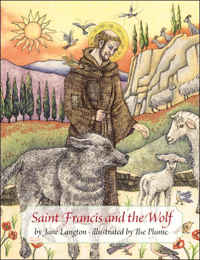 Cover for Jane Langton · Saint Francis &amp; the Wolf (Hardcover Book) (2019)