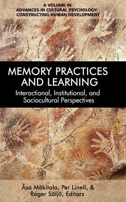 Cover for Åsa Mäkitalo · Memory Practices and Learning (Hardcover Book) (2017)