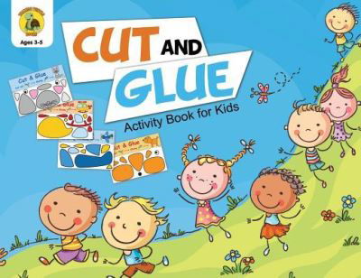 Cut and Glue Activity Book for Kids: Cut Out Cute Full Color Images of Animals, Vehicles and Plants (Ages 3-5) - Learn & Play Kids Activity Books - Talking Turtle Books - Books - Engaged Living Books - 9781773801209 - December 21, 2018