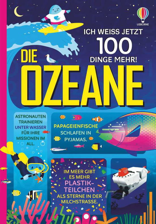 Cover for Minna Lacey · Ich weiß jetzt 100 Dinge mehr! Die Ozeane (Hardcover Book) (2021)